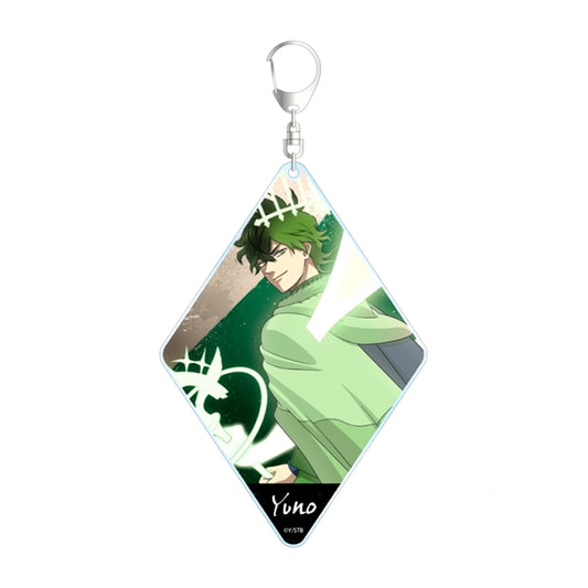TV Anime Black Clover Newly Drawn Yuno Fighting Back ver. BIG Acrylic Keychain [NEW]