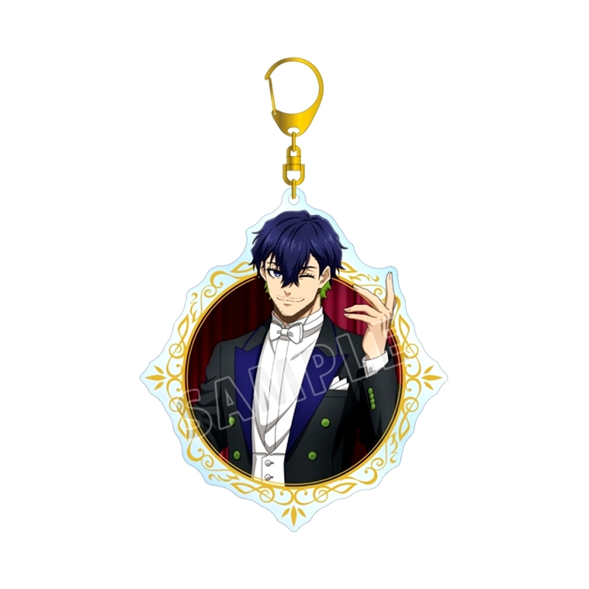 TV Anime Blue Lock Newly Drawn Oliver Aiku Conductor ver. BIG Acrylic Keychain [NEW]