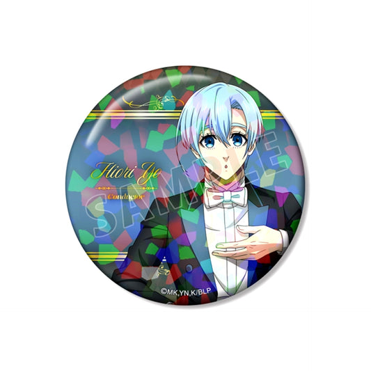 TV Anime Blue Lock Newly Drawn Yo Hiori Conductor ver. 75mm Hologram Can Badge [NEW]