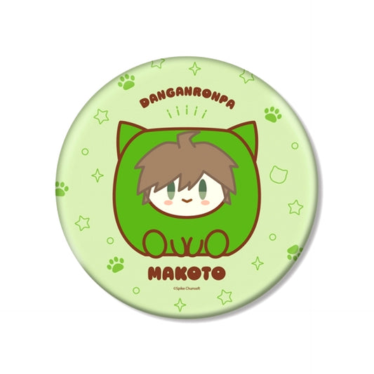Danganronpa Series Makoto Naegi Kemo Cube BIG Can Badge [NEW]