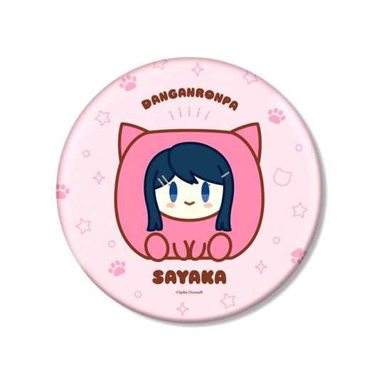 Danganronpa Series Sayaka Maizono Kemo Cube BIG Can Badge [NEW]