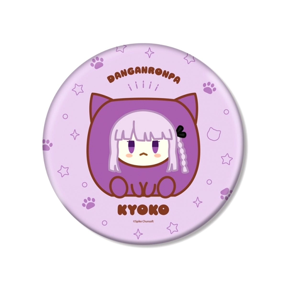 Danganronpa Series Kyoko Kirigiri Kemo Cube BIG Can Badge [NEW]