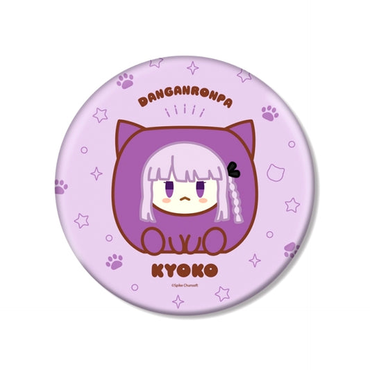 Danganronpa Series Kyoko Kirigiri Kemo Cube BIG Can Badge [NEW]