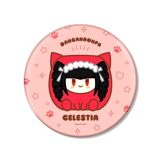 Danganronpa Series Celestia Ludenberg Kemo Cube BIG Can Badge [NEW]