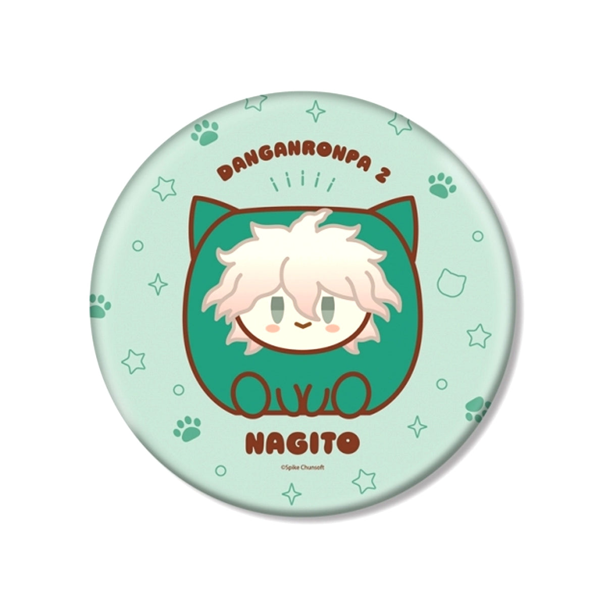 Danganronpa Series Nagito Komaeda Kemo Cube BIG Can Badge [NEW]