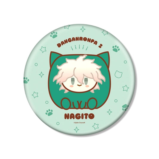 Danganronpa Series Nagito Komaeda Kemo Cube BIG Can Badge [NEW]