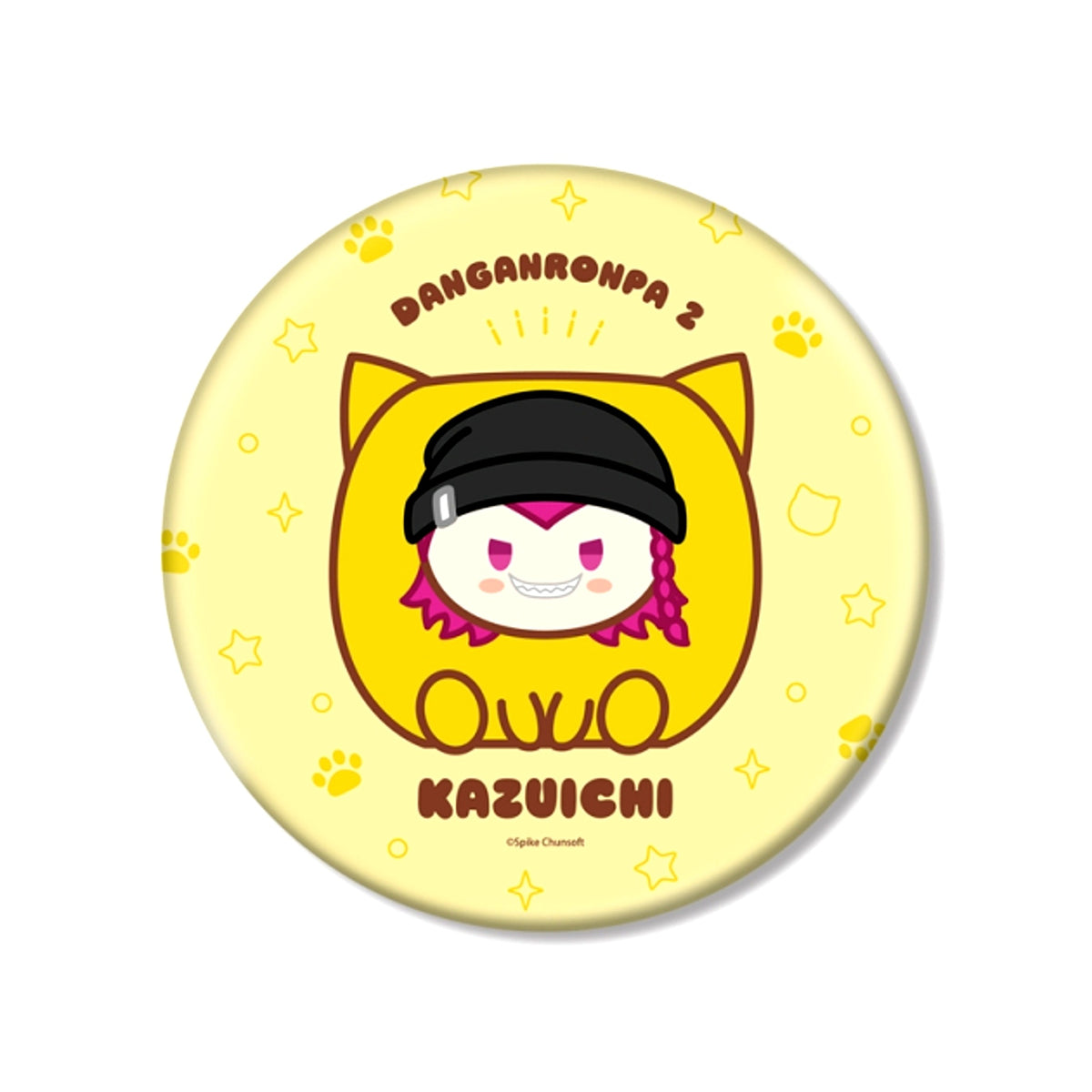 Danganronpa Series Kazuichi Soda Kemo Cube BIG Can Badge [NEW]