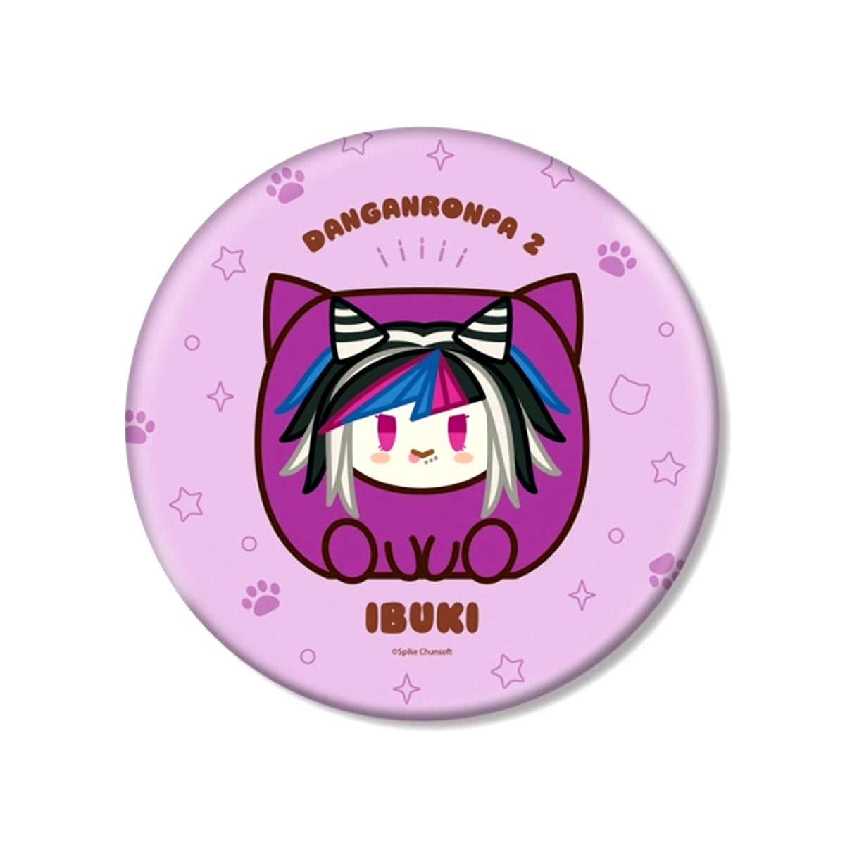 Danganronpa Series Ibuki Mioda Kemo Cube BIG Can Badge [NEW]