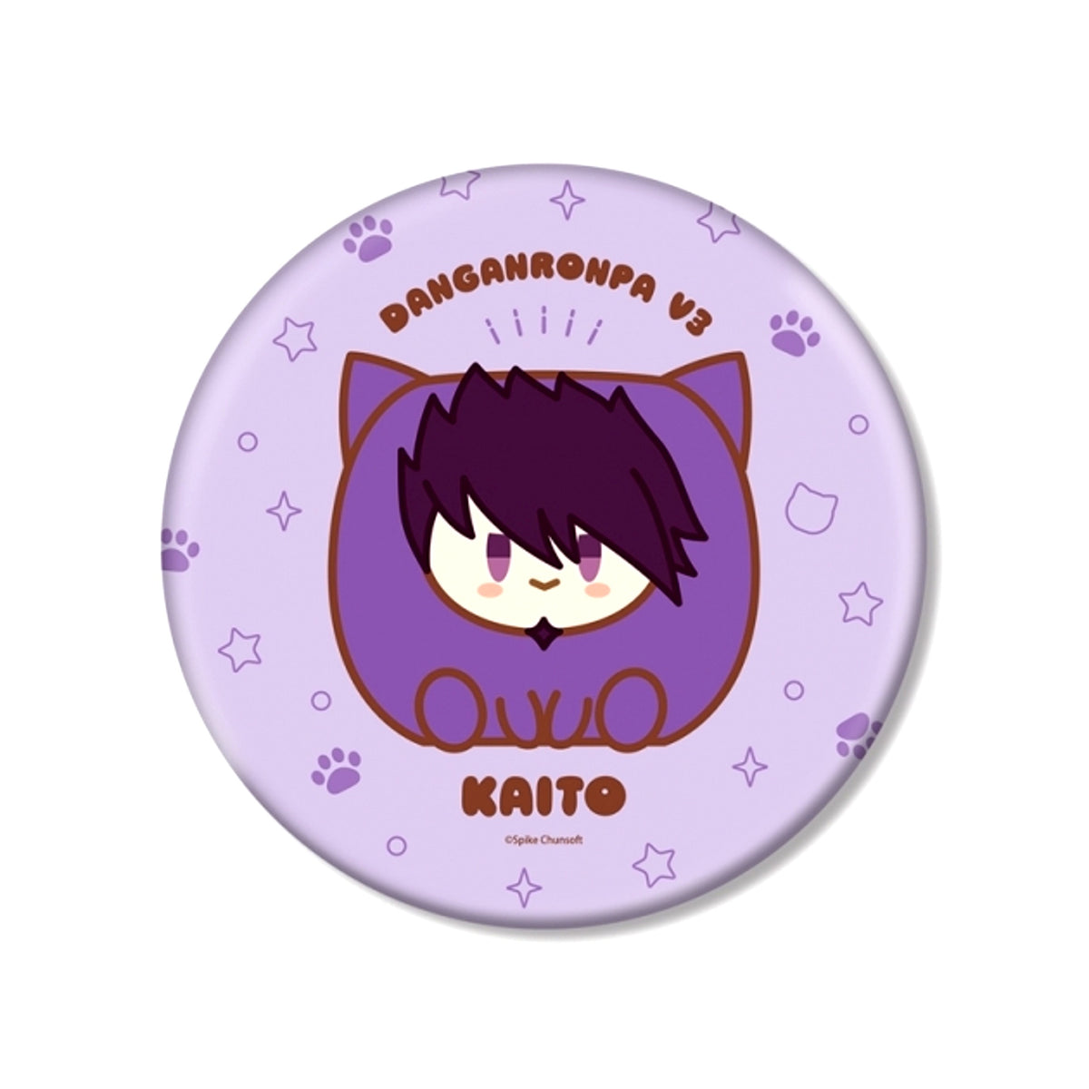 Danganronpa Series Kaito Momota Kemo Cube BIG Can Badge [NEW]