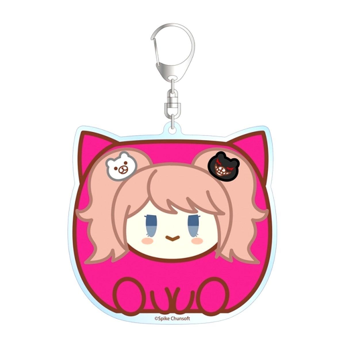 Danganronpa Series Junko Enoshima Kemo Cube BIG Acrylic Keychain [NEW]