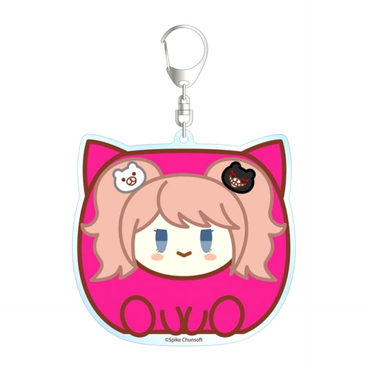 Danganronpa Series Junko Enoshima Kemo Cube BIG Acrylic Keychain [NEW]