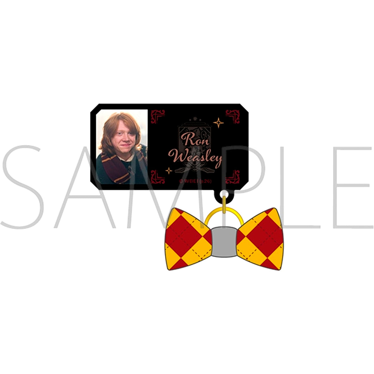 Harry Potter Name Badge with Charm (Ron Weasley) [NEW]