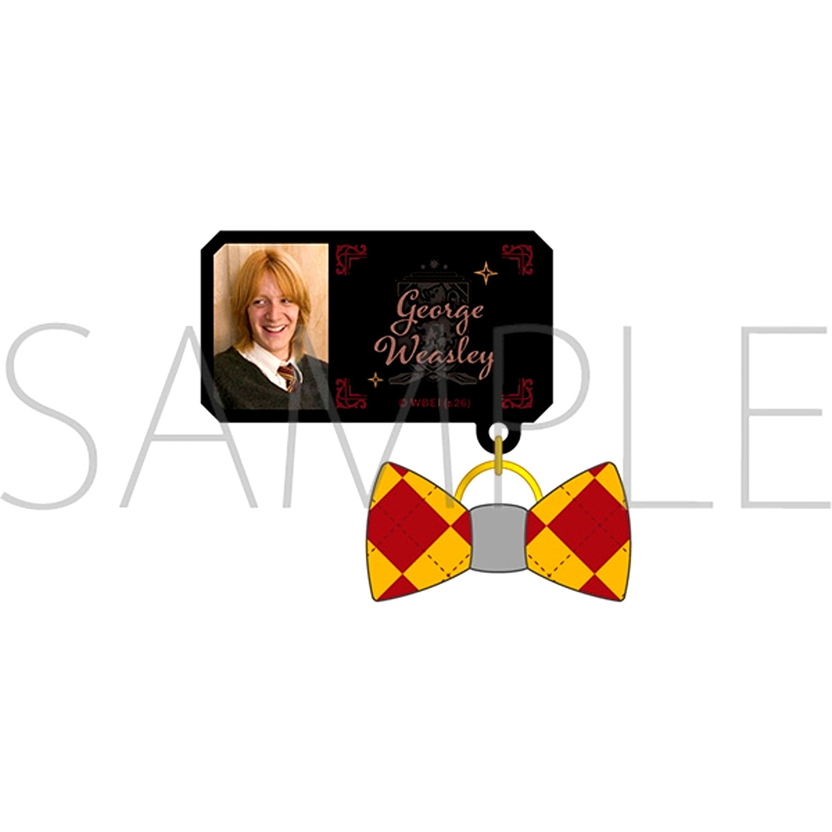 Harry Potter Name Badge with Charm (George Weasley) [NEW]