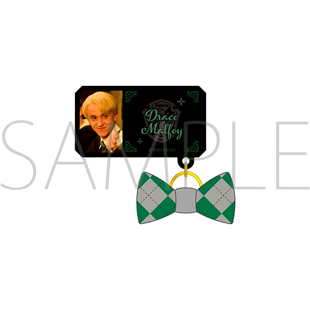 Harry Potter Name Badge with Charm (Draco Malfoy) [NEW]