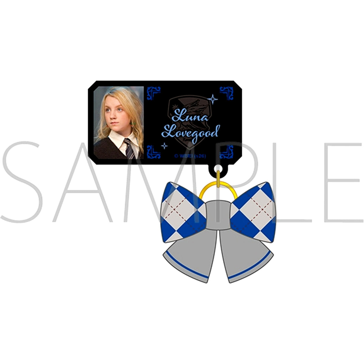 Harry Potter Name Badge with Charm (Luna Lovegood) [NEW]