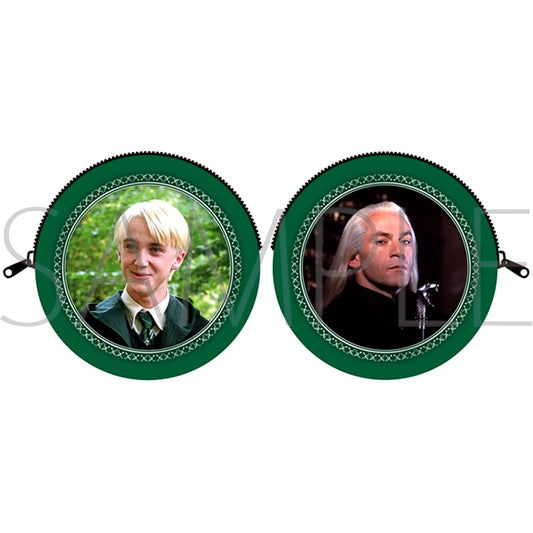 Harry Potter Face Pouch (Draco Malfoy & Lucius Malfoy) [NEW]