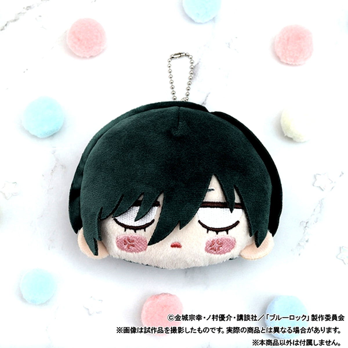 Blue Lock Season 2 Face Pouch / Rin Itoshi Maruhope Friends [NEW]