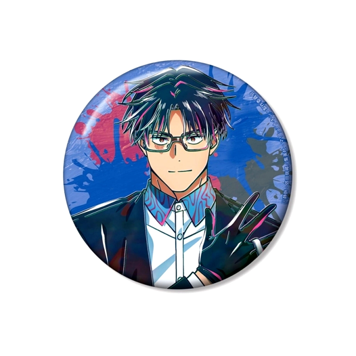 TV Anime Marriagetoxin Hikaru Gero Ani-Art 100mm Can Badge [NEW]