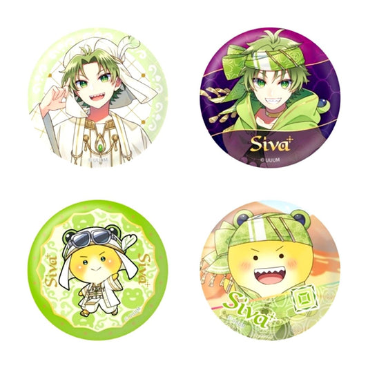 Colorful Peach Arabian Peach Night Random Button (Shiva Ver.) Goods - Badge [NEW]