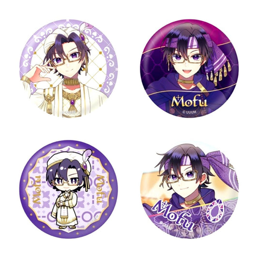 Colorful Peach Arabian Peach Night Random Button (Mofu Ver.) Goods - Badge [NEW]