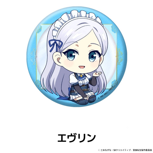Noble Reincarnation Petanko Girl Can Badge Evelyn [NEW]