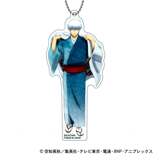 Gintama Acrylic Keychain Japanese Attire x Haori Ver. A: Gintoki Sakata [NEW]