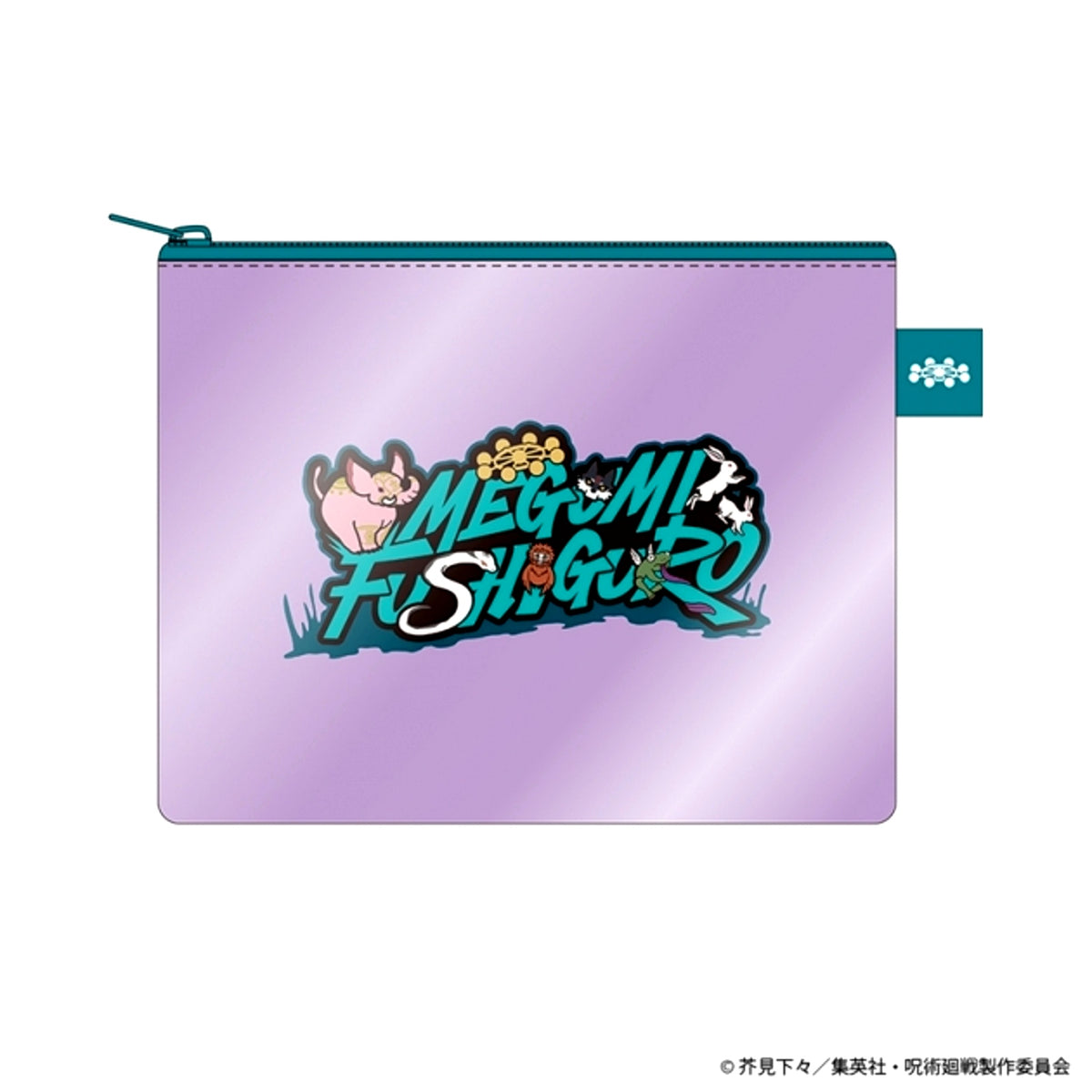 Jujutsu Kaisen Name Logo Clear Pouch Megumi Fushiguro [NEW]