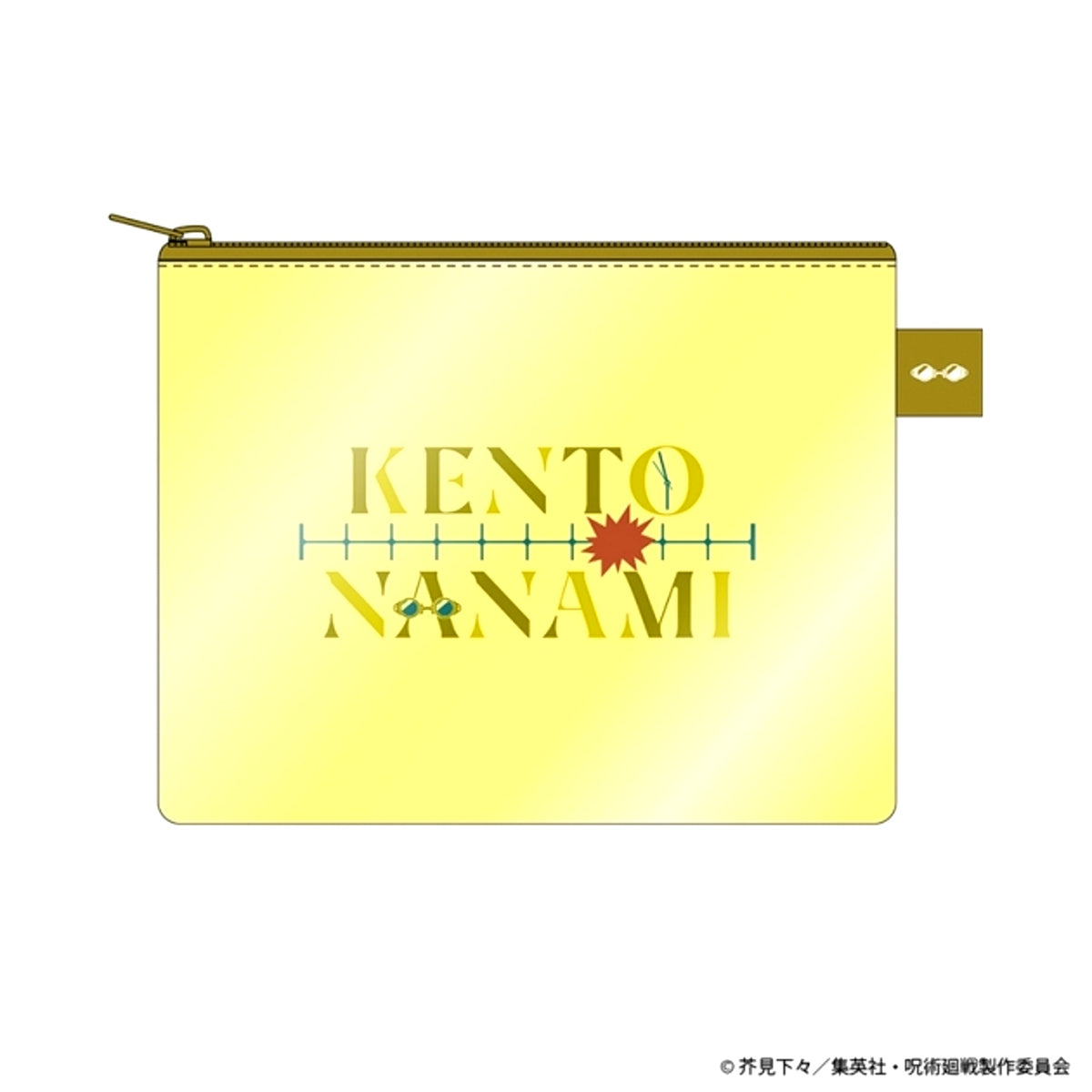 Jujutsu Kaisen Name Logo Clear Pouch Kento Nanami Goods - Pouch [NEW]