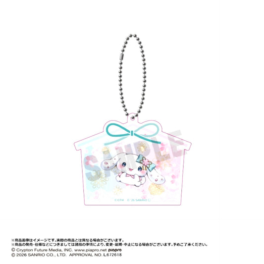 Hatsune Miku X Cinnamoroll Dream Sakura ver. Acrylic Keychain E [NEW]