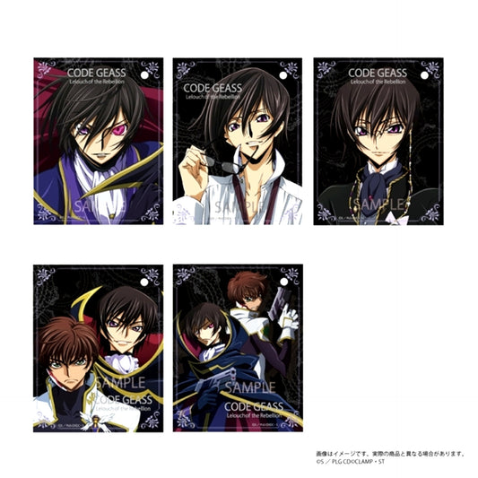 Code Geass: Lelouch of the Rebellion Memorial Pictures Acrylic Keychain Card Collection (Reissue) [NEW]