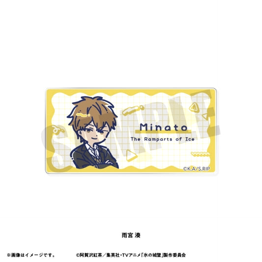 TV Anime The Ramparts of Ice Retopop Acrylic Badge (All 8 Types) Minato Amamiya [NEW]