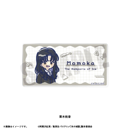 TV Anime The Ramparts of Ice Retopop Acrylic Badge (All 8 Types) Momoka Kuriki [NEW]