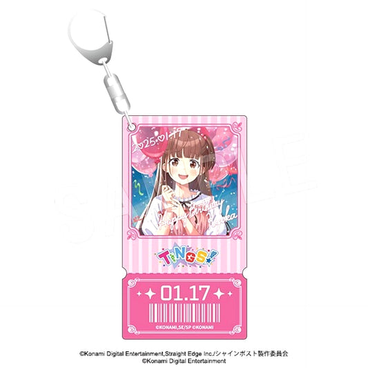 Shine Post Ticket Card Style Birthday Hologram Acrylic Keychain Kyoka Tamaki [NEW]