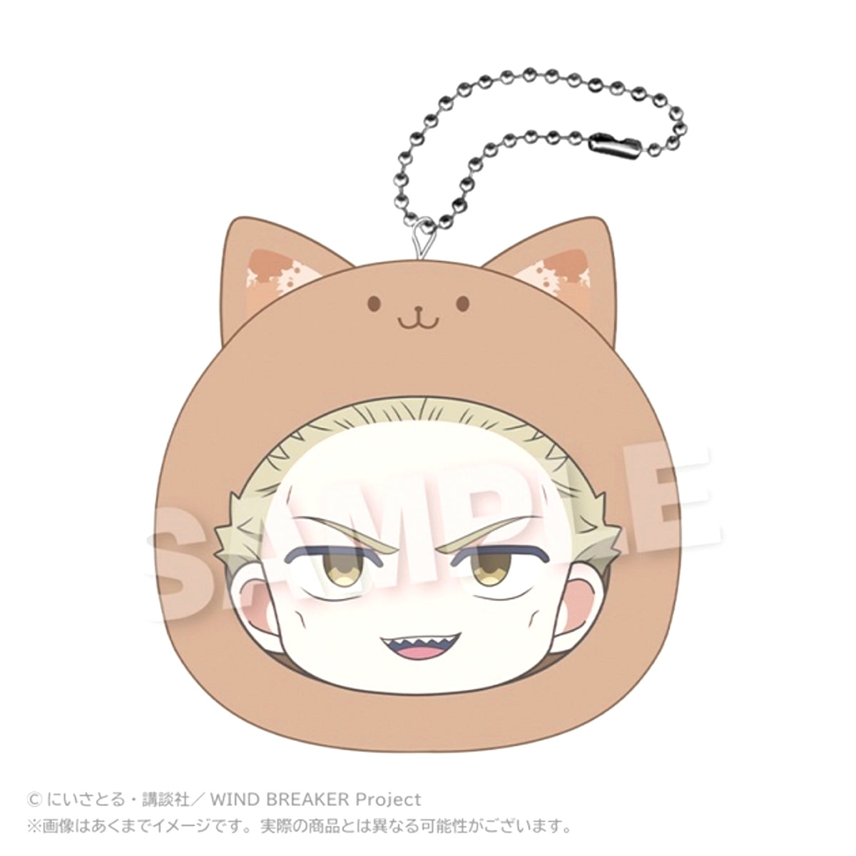 WIND BREAKER Marumeitsu Cushion Keychain Pastel ver. Toma Hiiragi [NEW]