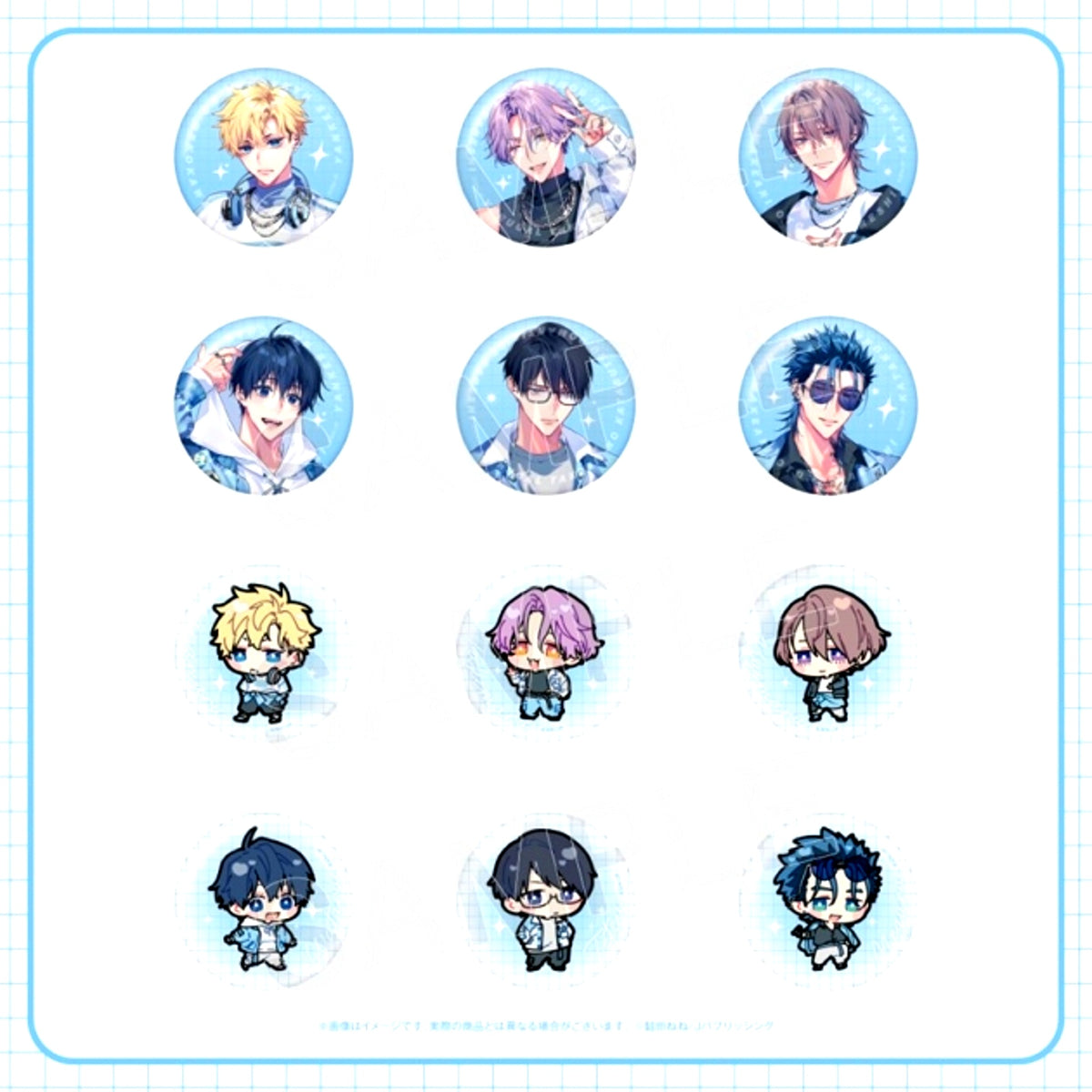 Odagiri Family Series Random Hologram Can Badge [NEW]