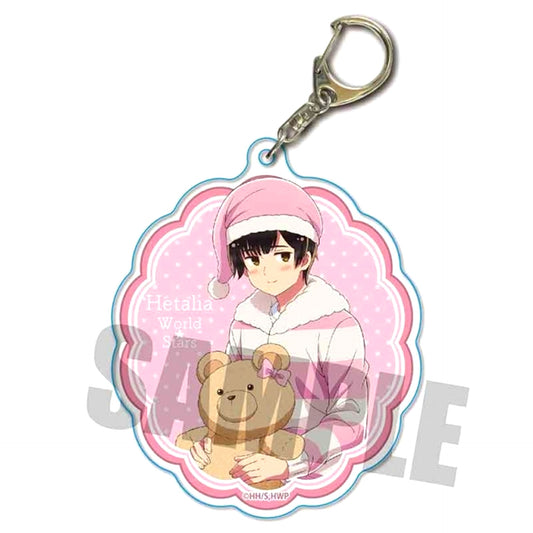 Hetalia World Stars Choideka Acrylic Keychain Japan Pajamas ver. Goods - Keychain animate Limited Resale [NEW]