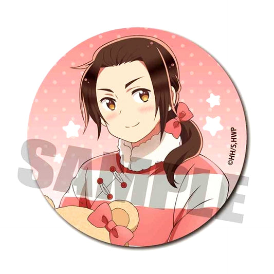 Hetalia World Stars Button China Pajamas ver. Goods - Badge animate Limited Resale [NEW]