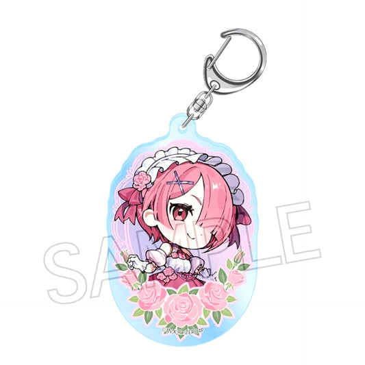 Re:ZERO -Starting Life in Another World- -Royal Rose- Acrylic Keychain Ram [NEW]