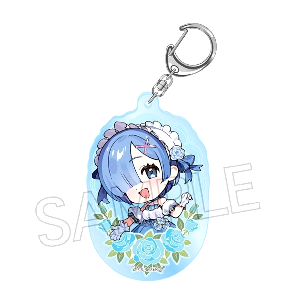 Re:ZERO -Starting Life in Another World- Royal Rose Acrylic Keychain Rem [NEW]