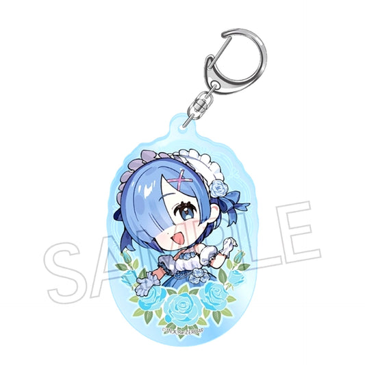 Re:ZERO -Starting Life in Another World- Royal Rose Acrylic Keychain Rem [NEW]