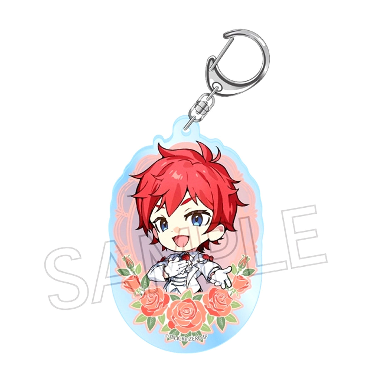 Re:ZERO -Starting Life in Another World- Royal Rose Acrylic Keychain Reinhard [NEW]