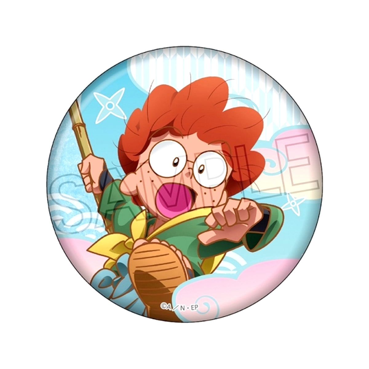 Nintama Rantaro Can Badge -Mountain Stream Journey- Rantaro Inadera [NEW]
