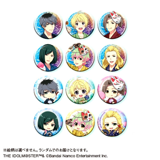 THE IDOLM@STER SideM Trading Glitter Button Goods - Badge Karaoke no Tetsujin Collaboration Vol.2 [NEW]