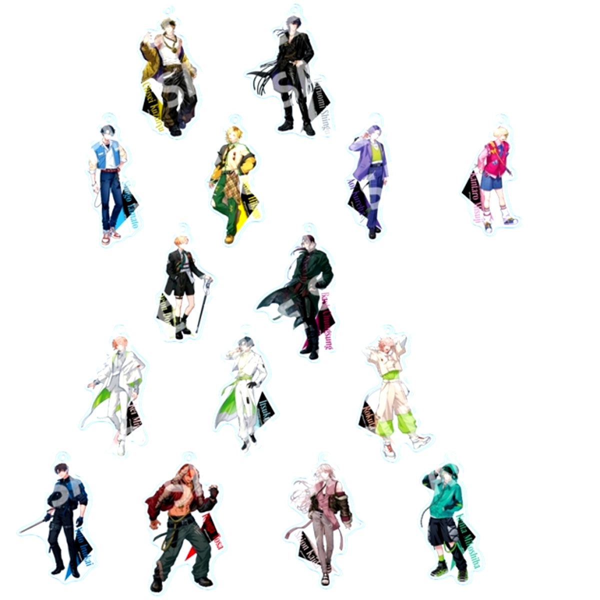Paradox Live -LIVE FOR the TRUTH- Random Acrylic Keychains B Goods - Keychain [NEW]