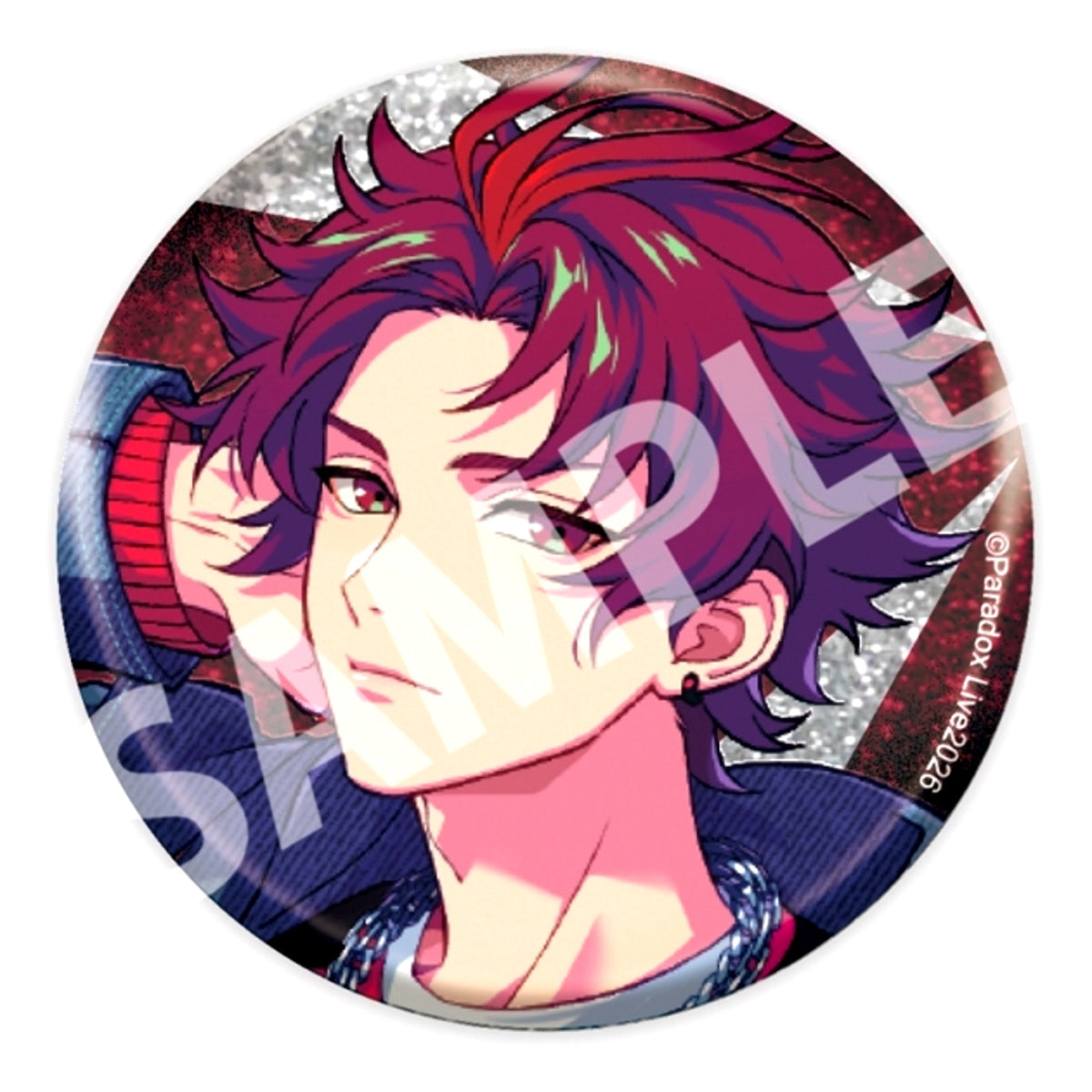 Paradox Live -LIVE FOR the TRUTH- BIG Can Badge Allen Sugasano [NEW]