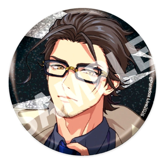 Paradox Live -LIVE FOR the TRUTH- BIG Can Badge Naoakira Saimon [NEW]