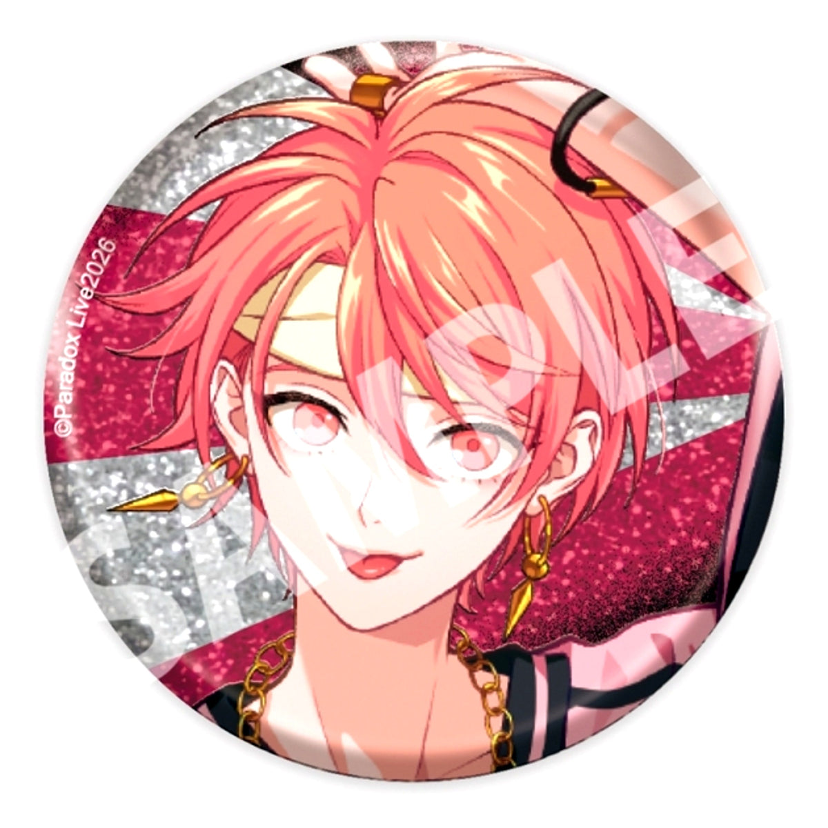 Paradox Live -LIVE FOR the TRUTH- BIG Can Badge Reo Maruyama [NEW]