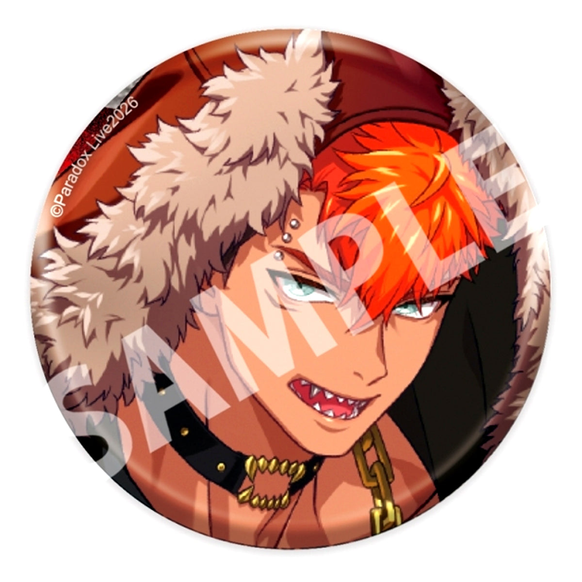 Paradox Live -LIVE FOR the TRUTH- BIG Can Badge Ryoga Tosa [NEW]