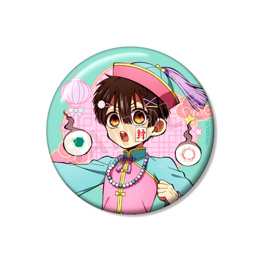 TV Anime Toilet-Bound Hanako-kun 2 Newly Drawn Hanako-kun Yumekawa China ver. 100mm Can Badge [NEW]