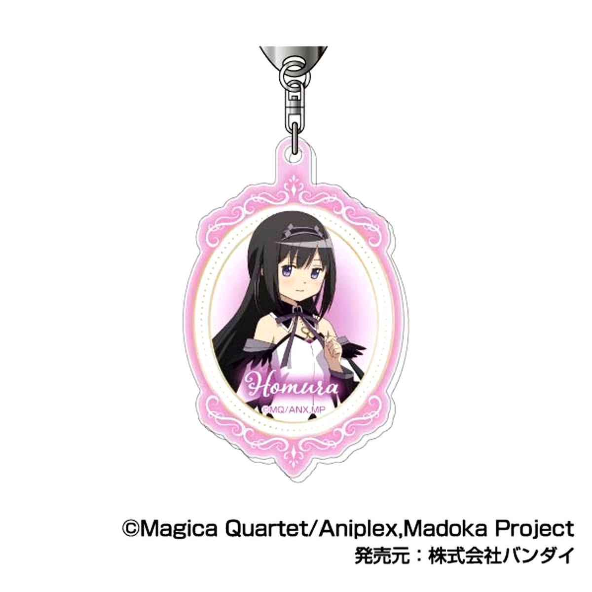 Puella Magi Madoka Magica The Movie -Walpurgisnacht: Rising- Acrylic Keychain 02 Homura Akemi [NEW]